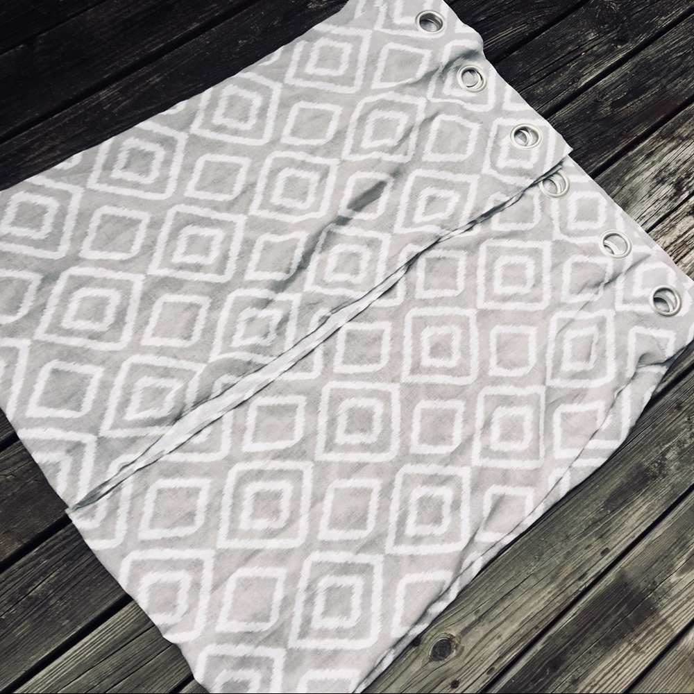 84 inch Curtain Panels (2 panels - folded in pic)